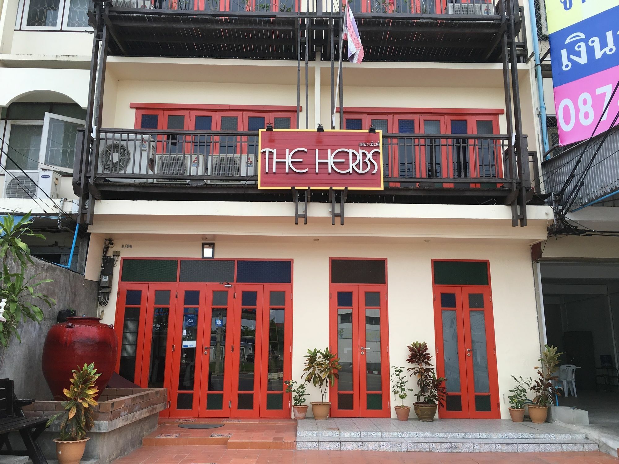 The Herbs Hotel Hua Hin Exterior foto